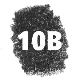 grafitna olovka 10B piktogram