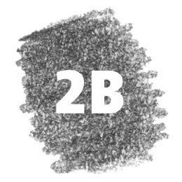 grafitna olovka 2B piktogram