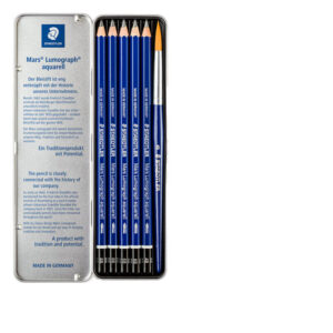 grafitne olovke set Staedtler Mars Lumograph Aquarell set 6 pakovanje