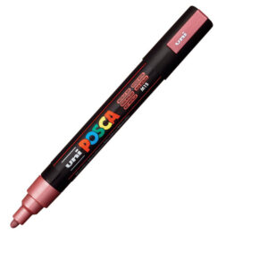 UNI akrilni marker PC-5M Posca 1.8-2.5 mm metalik crvena