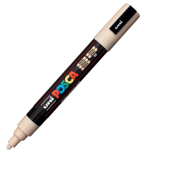 UNI akrilni marker PC-5M Posca 1.8-2.5 mm Bez