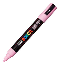 UNI akrilni marker PC-5M Posca 1.8-2.5 mm svetlo roze