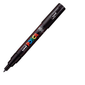 UNI akrilni marker PC-1M Posca 0.7 mm crni