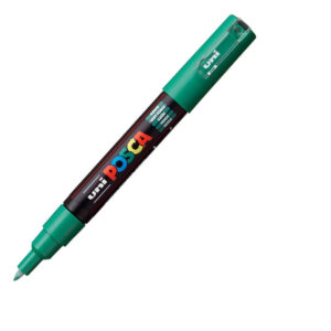 UNI akrilni marker PC-1M Posca 0.7 mm zelena