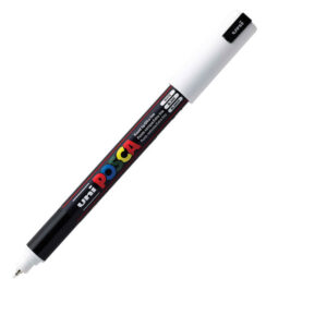 UNI akrilni marker PC-1MR Posca 0.7 mm bela