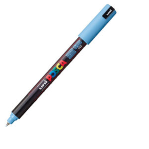 UNI akrilni marker PC-1MR Posca 0.7 mm glecer plava