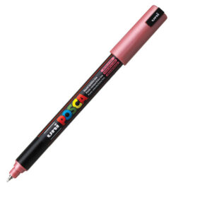 UNI akrilni marker PC-1MR Posca 0.7 mm metalik crvena