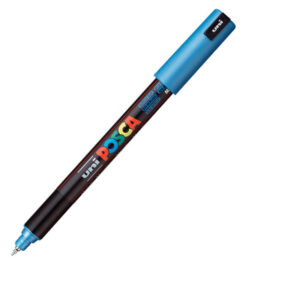 UNI akrilni marker PC-1MR Posca 0.7 mm metalik plava