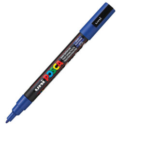 UNI akrilni marker PC-3M Posca 0.9-1.3 mm plava