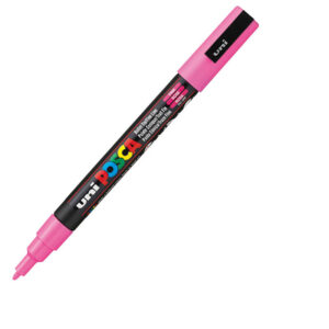 UNI akrilni marker PC-3M Posca 0.9-1.3 mm roze