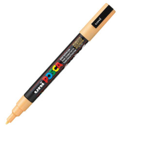 UNI akrilni marker PC-3M Posca 0.9-1.3 mm svetlo narandzasta
