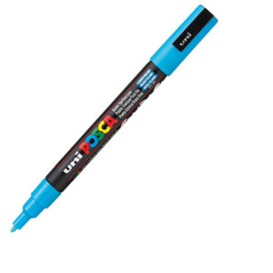 UNI akrilni marker PC-3M Posca 0.9-1.3 mm svetlo plava