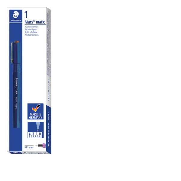 Rapidograf 0.1 mm  (Mars Matic) | Staedtler - Image 5