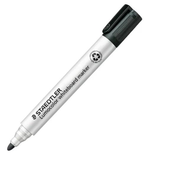 Marker za belu tablu Lumocolor (Crni, obli) | Staedtler