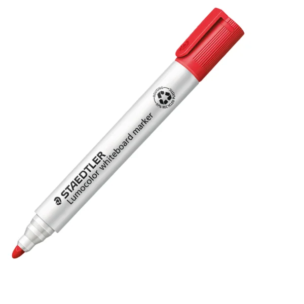 Marker za belu tablu Lumocolor (Crveni, obli) | Staedtler