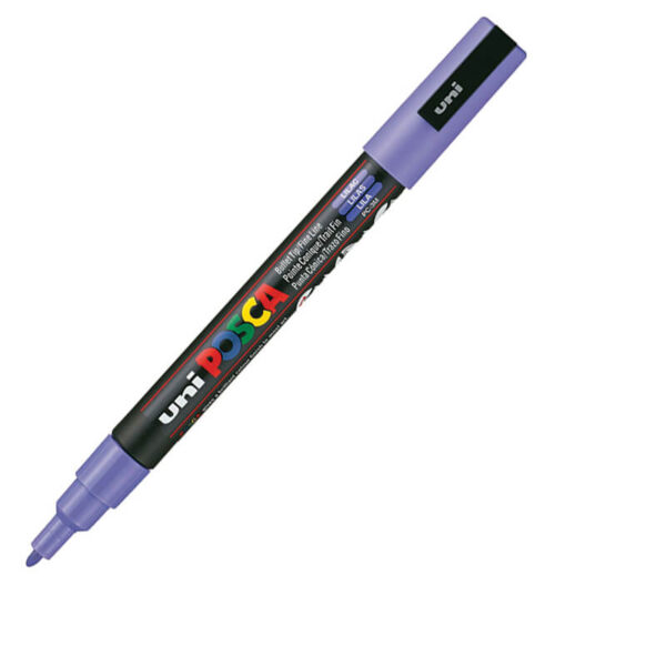 UNI Akrilni Marker POSCA 0.9-1.3mm (PC-3M Lila)